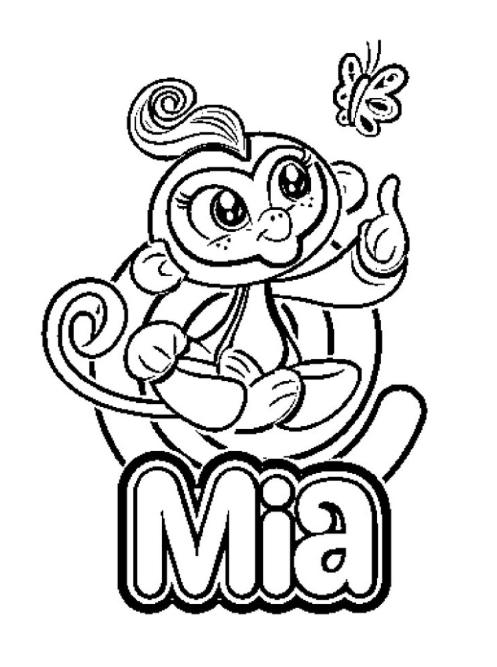 Mia from Fingerlings