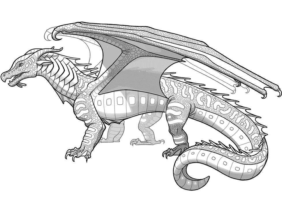 Seawings Dragon Coloring Game Seawings Dragon