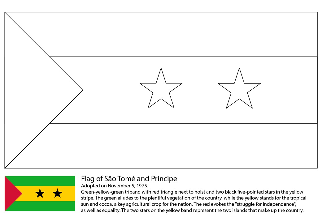 Flag of São Tomé and Príncipe