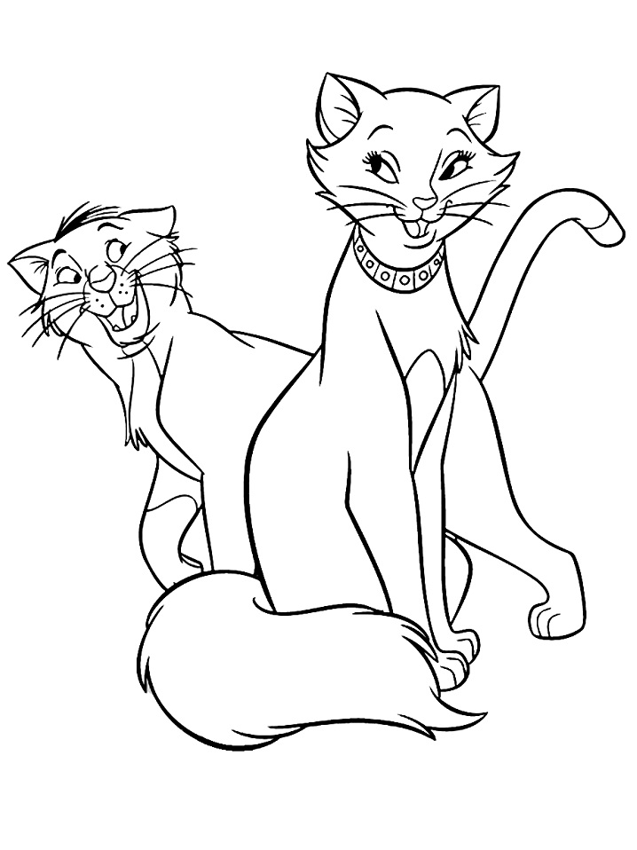 The Aristocats Coloring Games - ColoringGames.Net