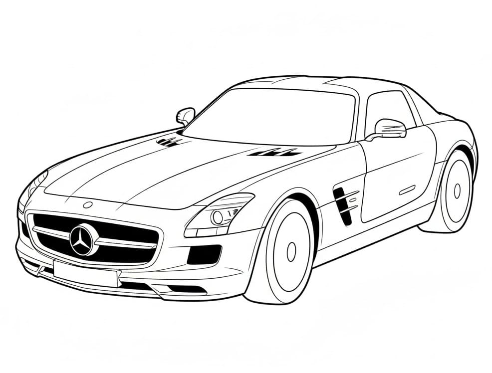 2011 Mercedes Benz SLS AMG