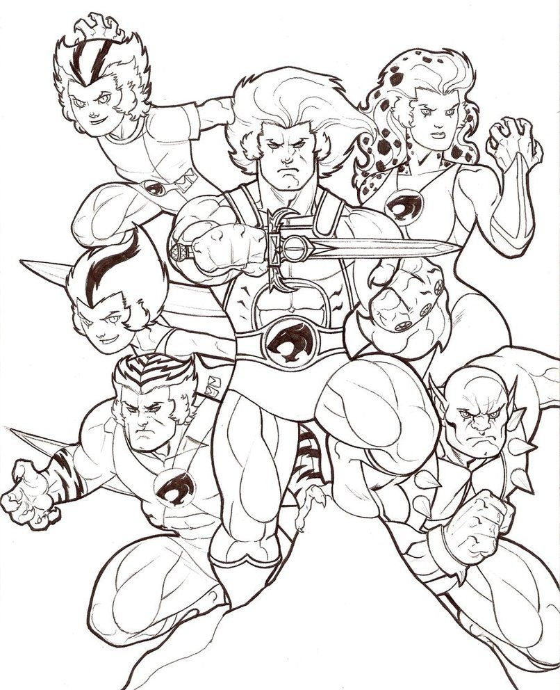 6 Member ThunderCats