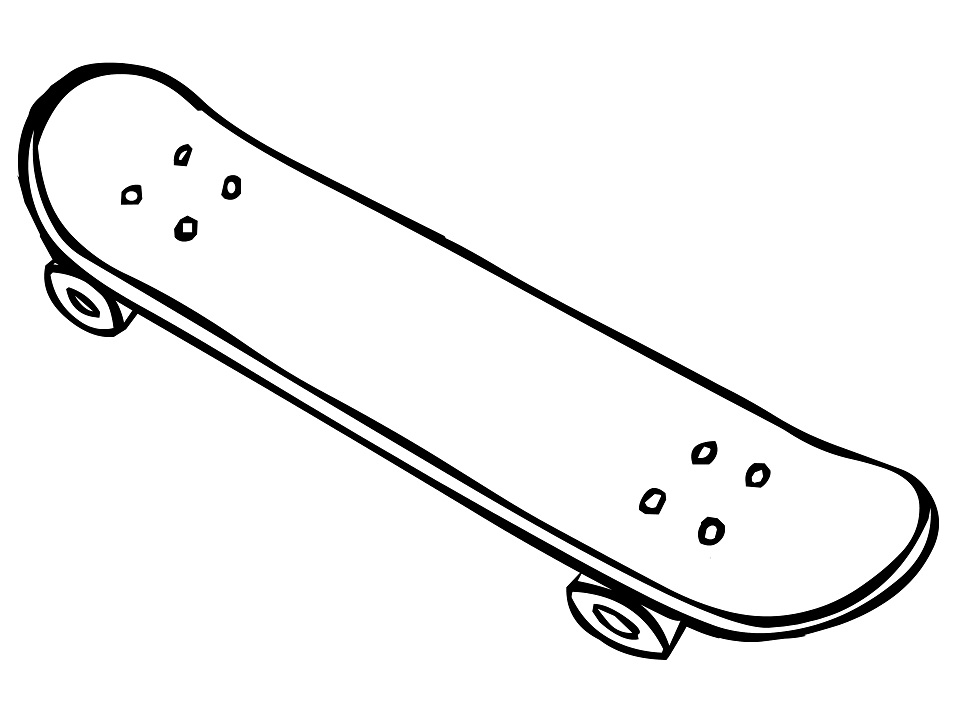 A Normal Skateboard