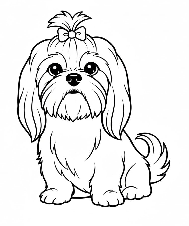 A Shih Tzu Dog