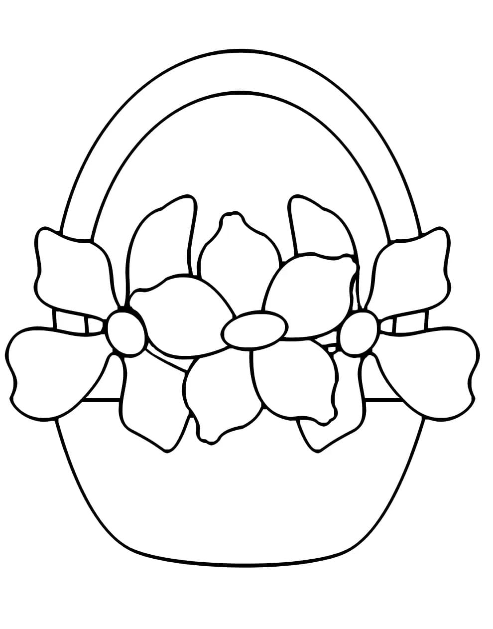 A Simple Flower Basket