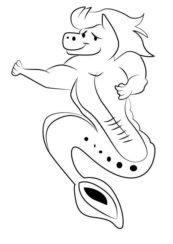 Aaron Undertale Coloring Game Aaron Undertale