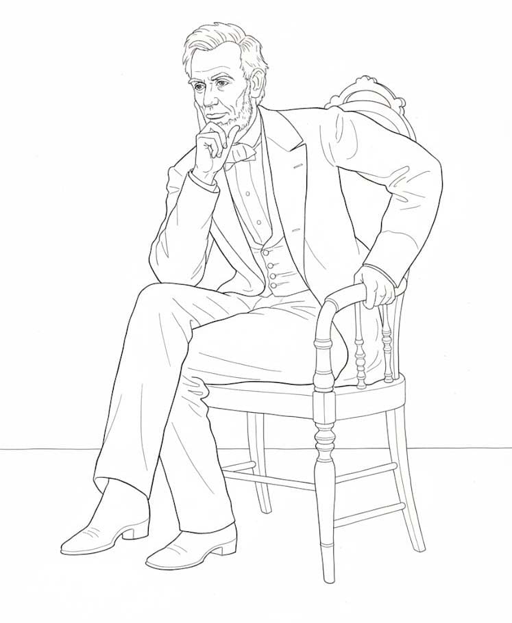 Abraham Lincoln free printable