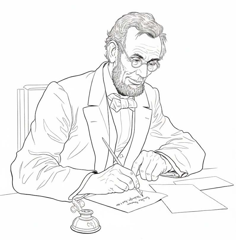 Abraham Lincoln simple