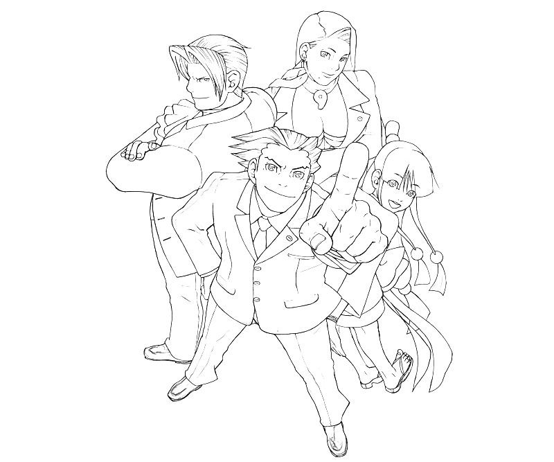 Ace Attorney Characters