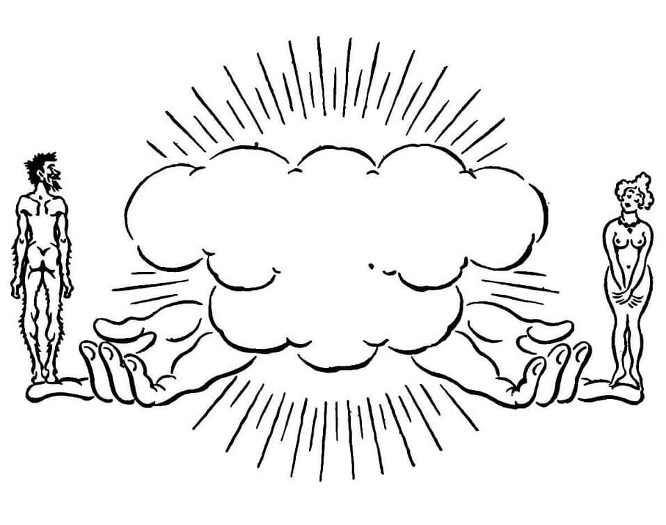 Adam and Eve In Gods Hands Coloring Game Adam and Eve In Gods Hands