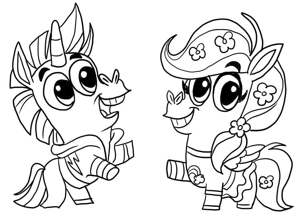 Adorable Corn and Peg Coloring Game Adorable Corn and Peg
