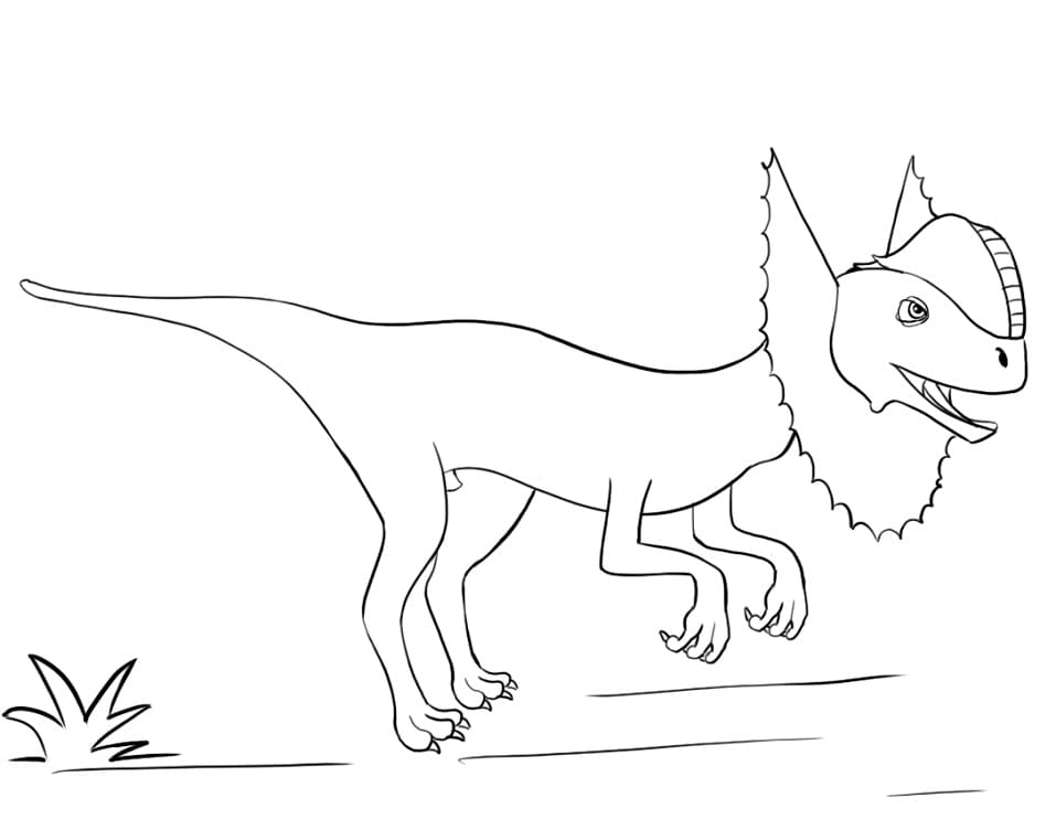 Adorable Dilophosaurus