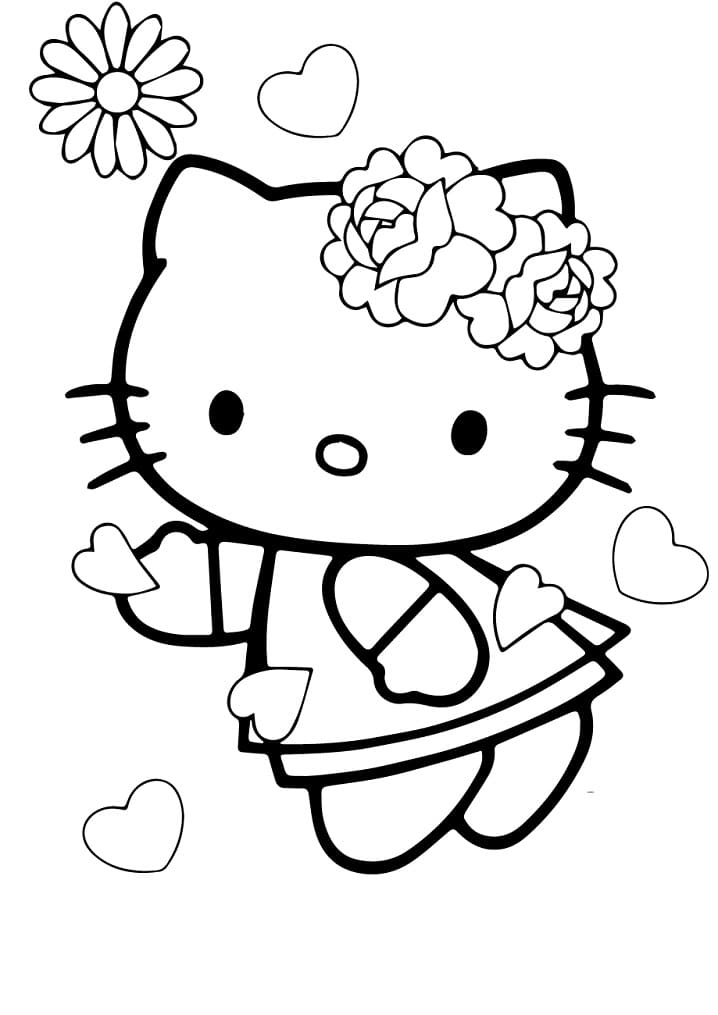 hello kitty coloring pages games