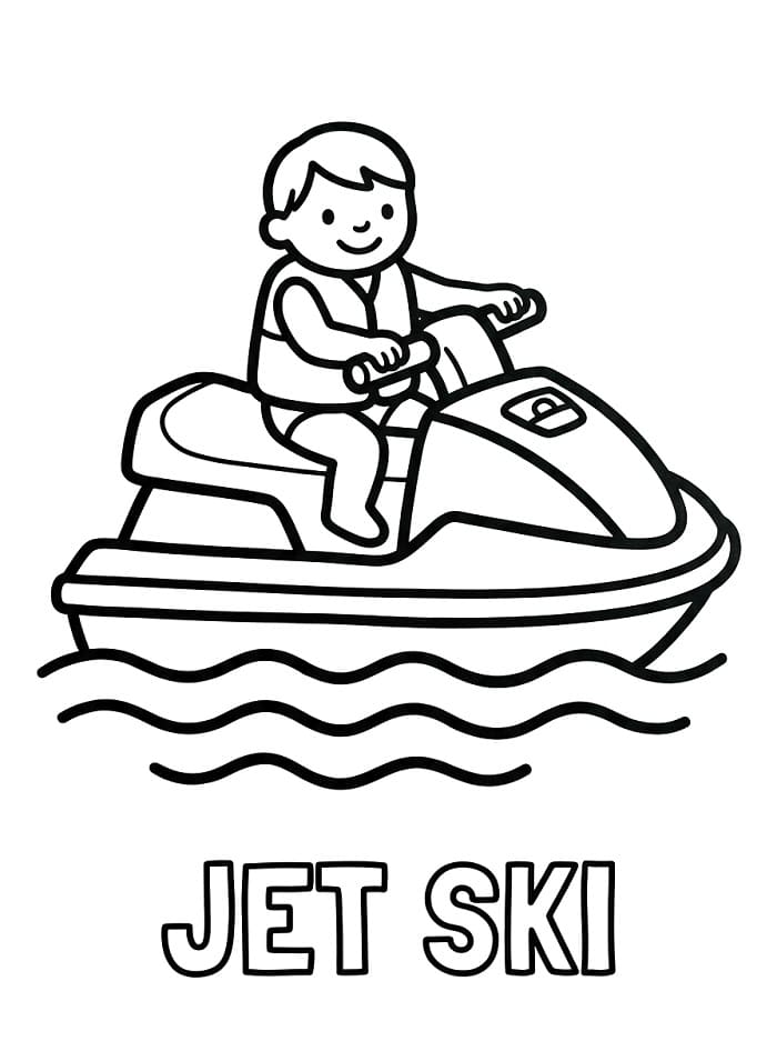 Adorable Jet Ski