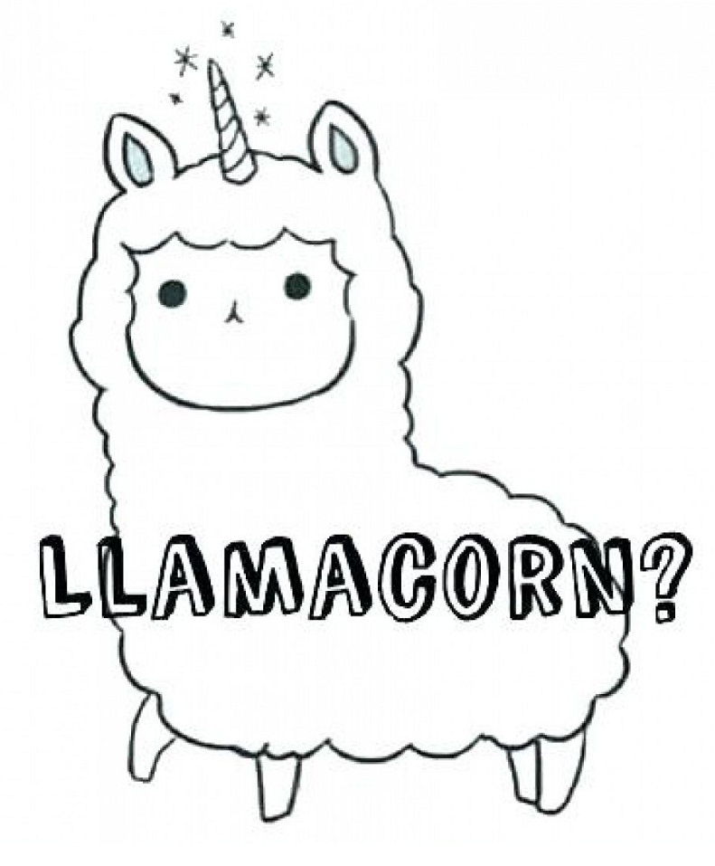 Adorable Llamacorn