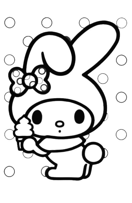 Adorable My Melody Coloring Game Adorable My Melody