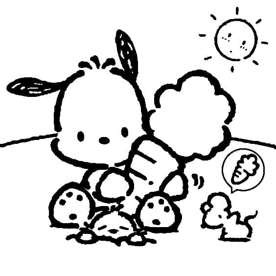 Adorable Pochacco Coloring Game Adorable Pochacco