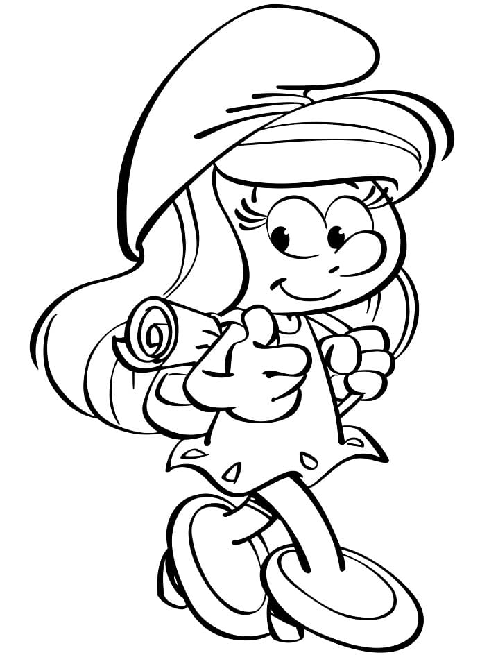 Adorable Smurfette