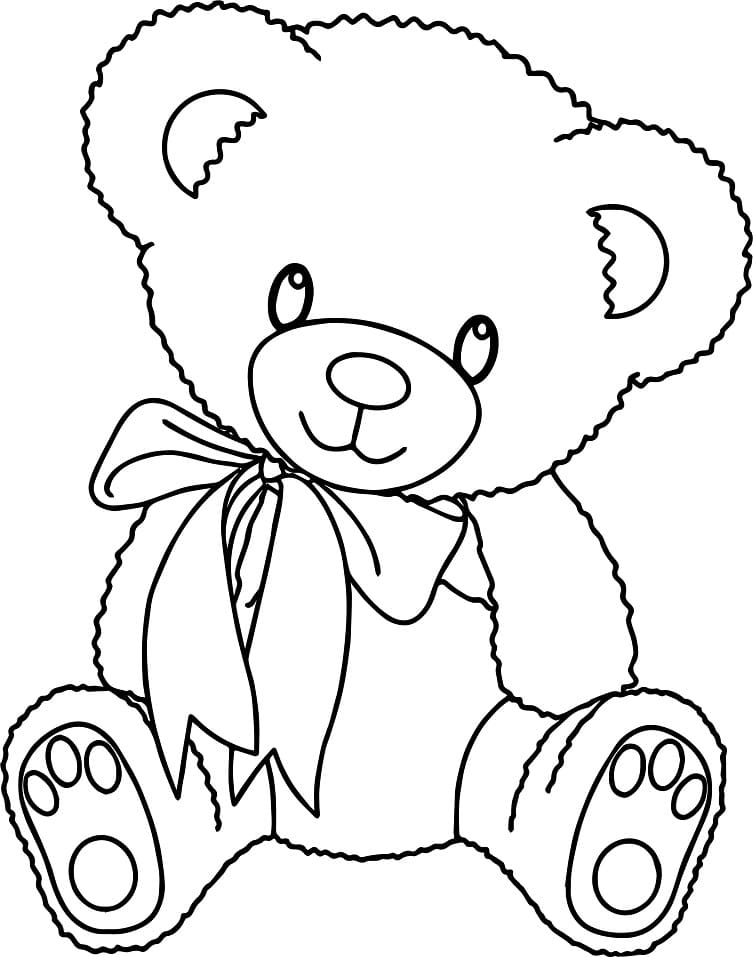 Adorable Teddy Bear Coloring Game Adorable Teddy Bear