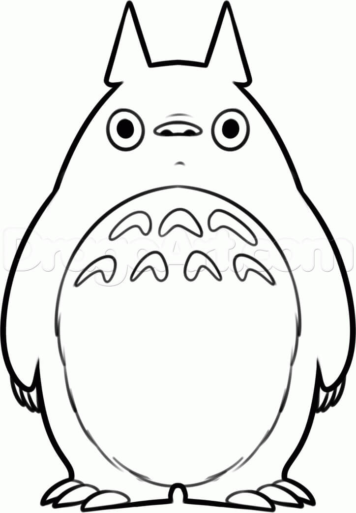 Adorable Totoro 2 Coloring Game Adorable Totoro 2