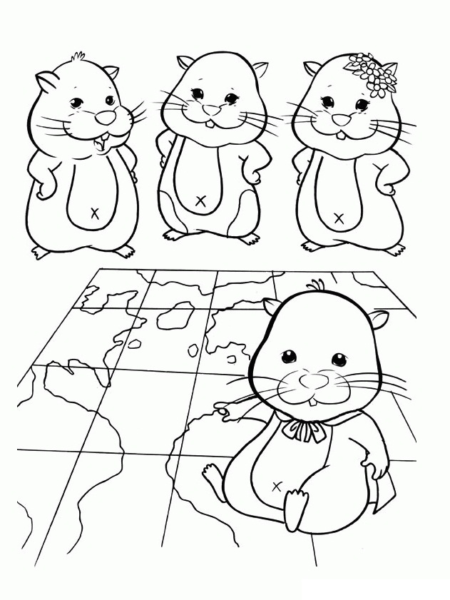 Adorable Zhu Zhu Pets Coloring Game Adorable Zhu Zhu Pets