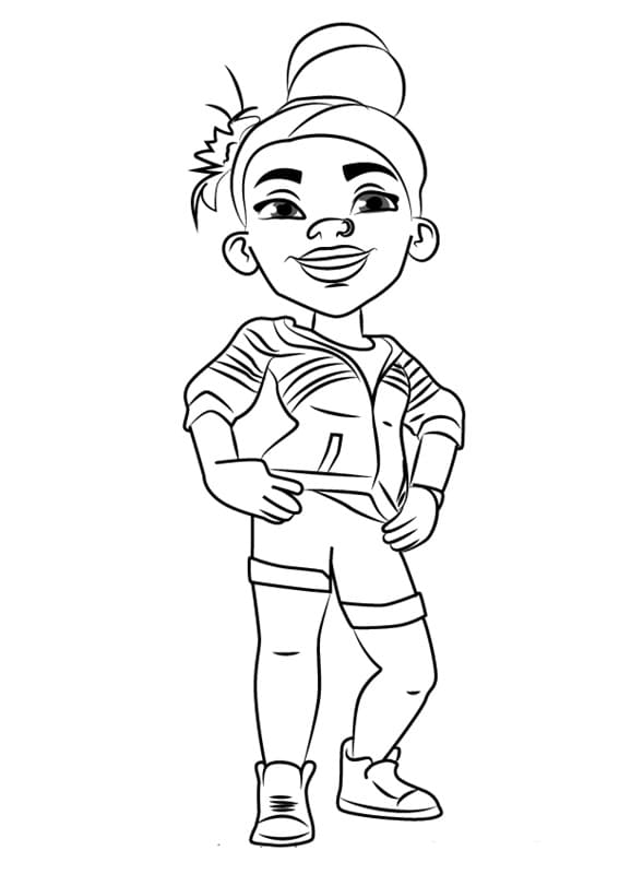Aina from Subway Surfers