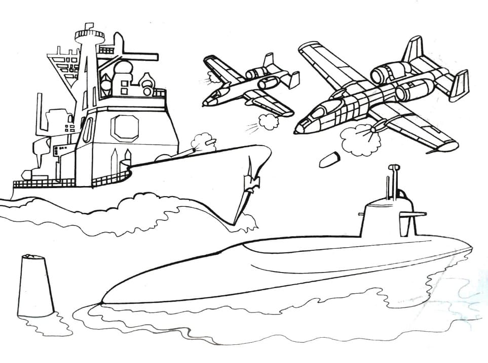 Aircrafts is Attacking