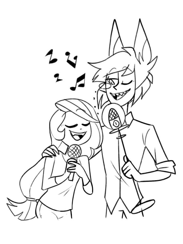 Alastor and Charlie Magne