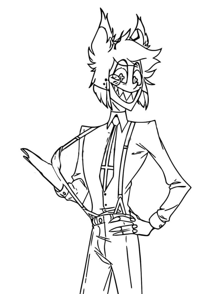 Alastor in Hazbin Hotel