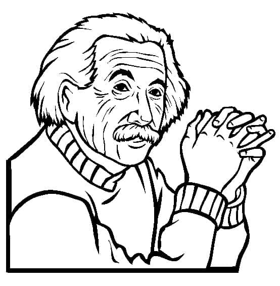 Albert Einstein to Color Coloring Game Albert Einstein to Color