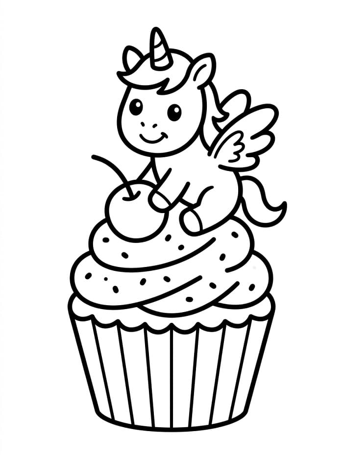 Alicorn Cupcake