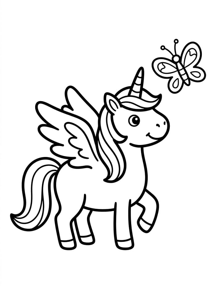 Alicorn and Butterfly