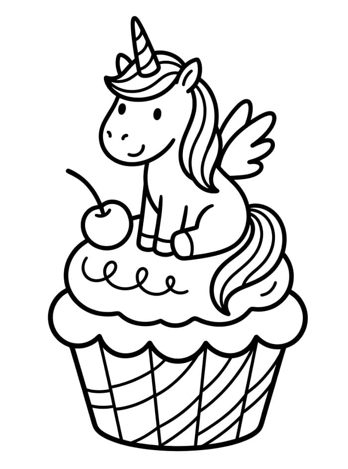 Alicorn on Cupcake