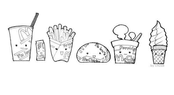 All Types of McDonalds Food