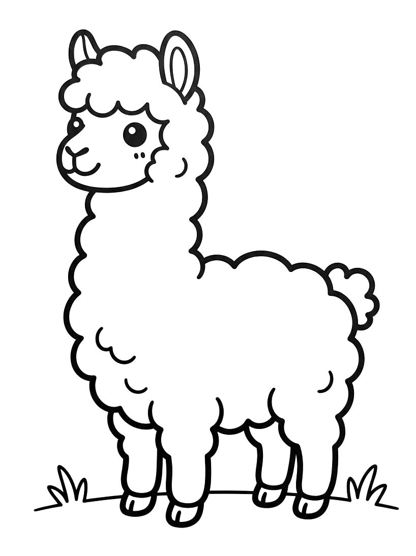 Alpaca Free Printable