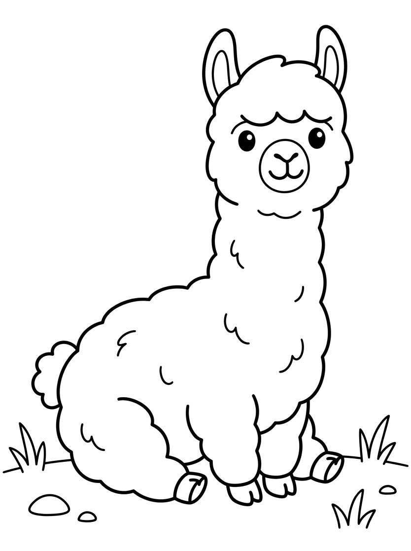 Alpaca Printable