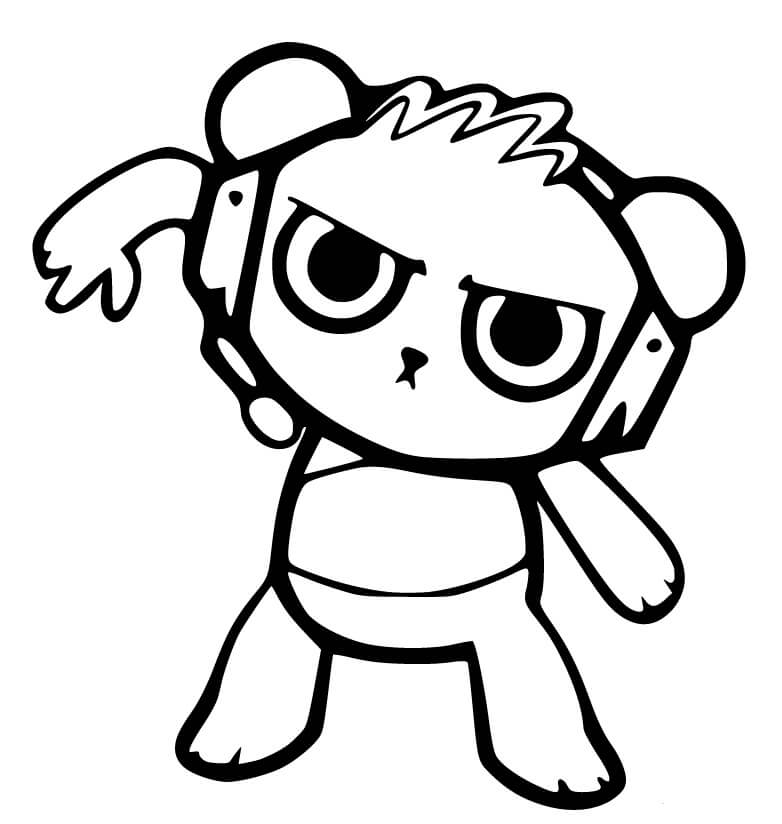 Amazing Combo Panda Coloring Game Amazing Combo Panda