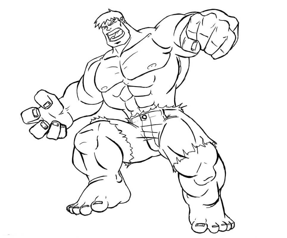 Amazing Hulk Coloring Game Amazing Hulk