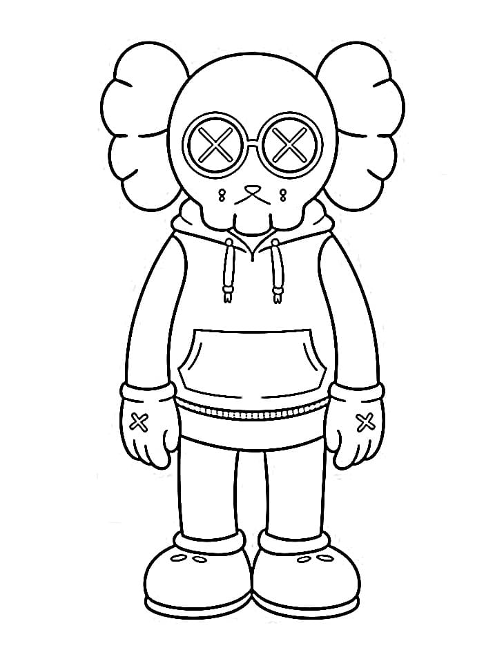 Amazing Kaws Coloring Game Amazing Kaws