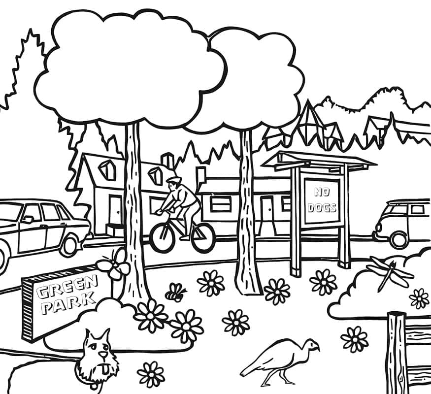 Amazing Park Coloring Game Amazing Park