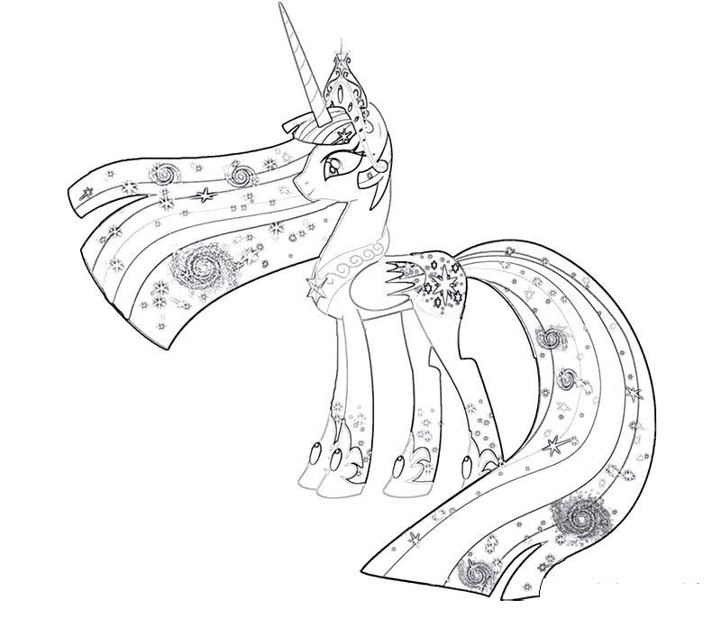 Amazing Princess Celestia Coloring Game Amazing Princess Celestia