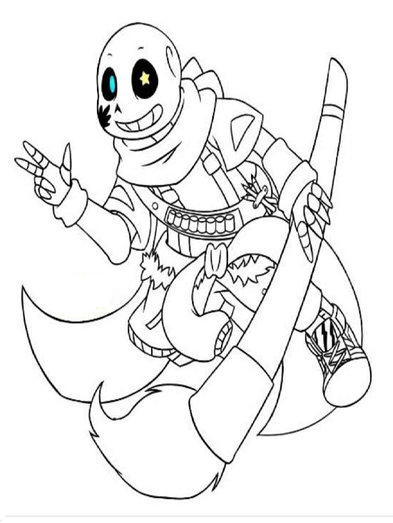 Amazing Sans Coloring Game Amazing Sans