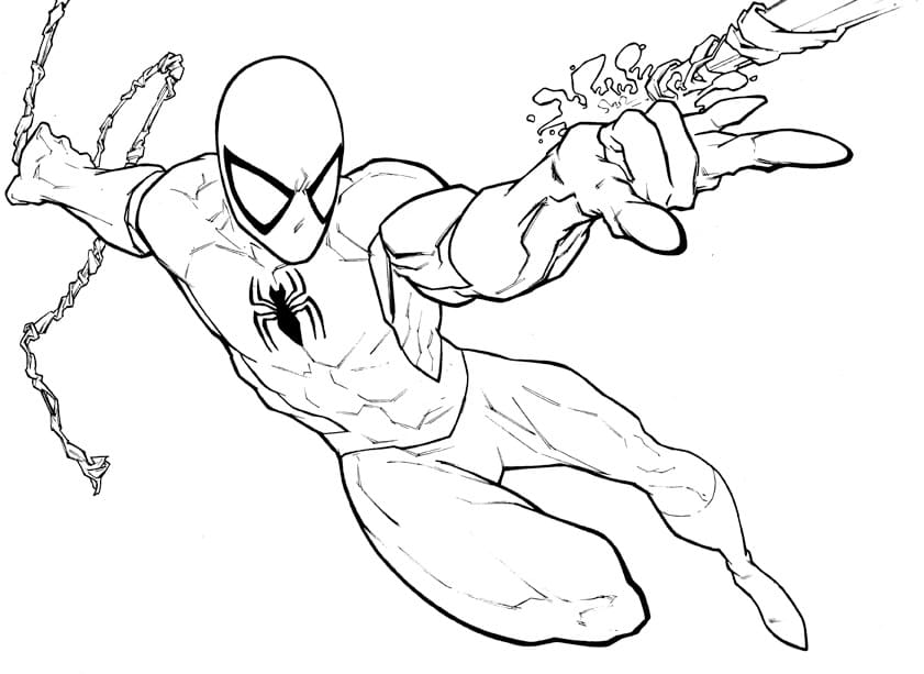 Amazing Spiderman Coloring Game Amazing Spiderman