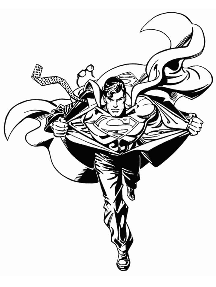 Amazing Superman Coloring Game Amazing Superman
