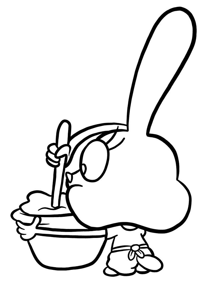 Chibi Chowder Coloring - Play Free Coloring Game Online