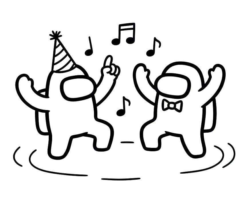 Among Us 39 coloring page