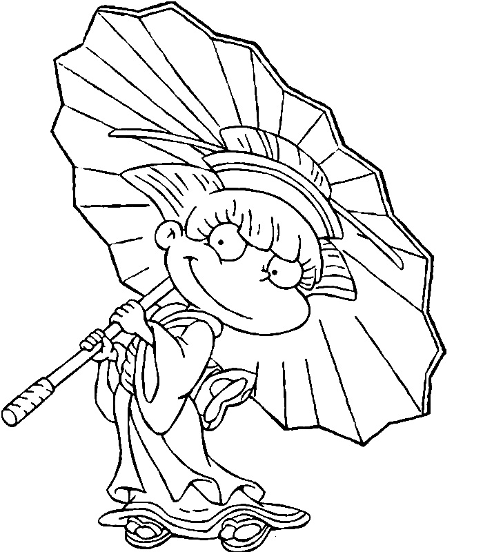 Angelica Pickles from Rugrats