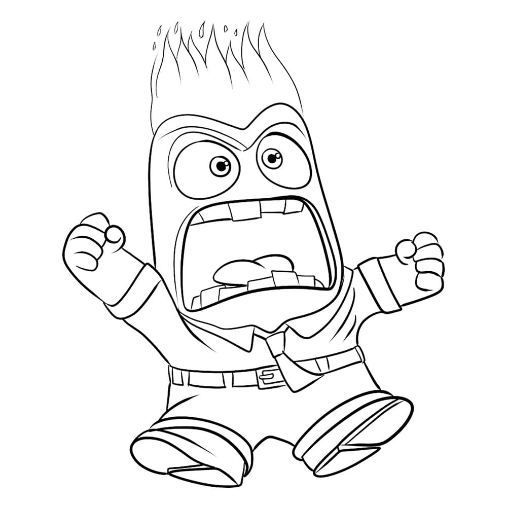 Anger from Inside Out 2