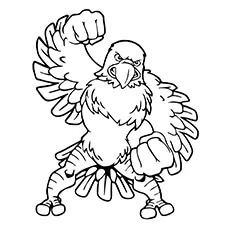 Angry Eagle Coloring Game Angry Eagle