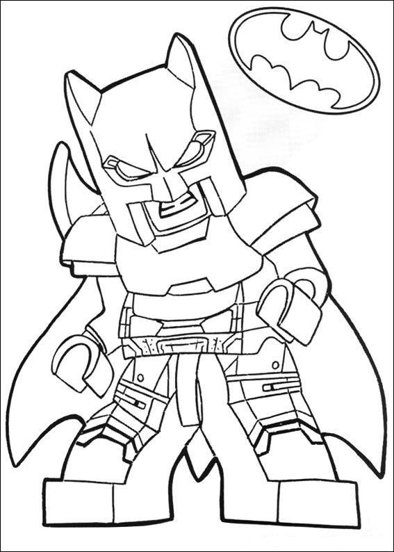 Angry Lego Batman Coloring - Play Free Coloring Game Online